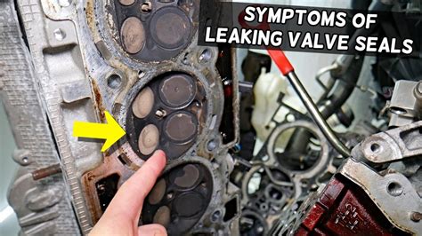 test for bad valve seals|check valve stem seal leak.